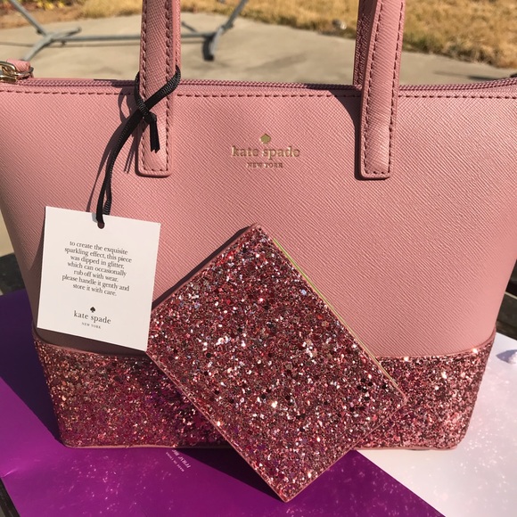 ➕SET Kate spade Ina Greta Court Satchel card case - Picture 4 of 8